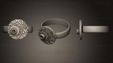 Jewelry rings (JVLRP_0227) 3D model for CNC machine